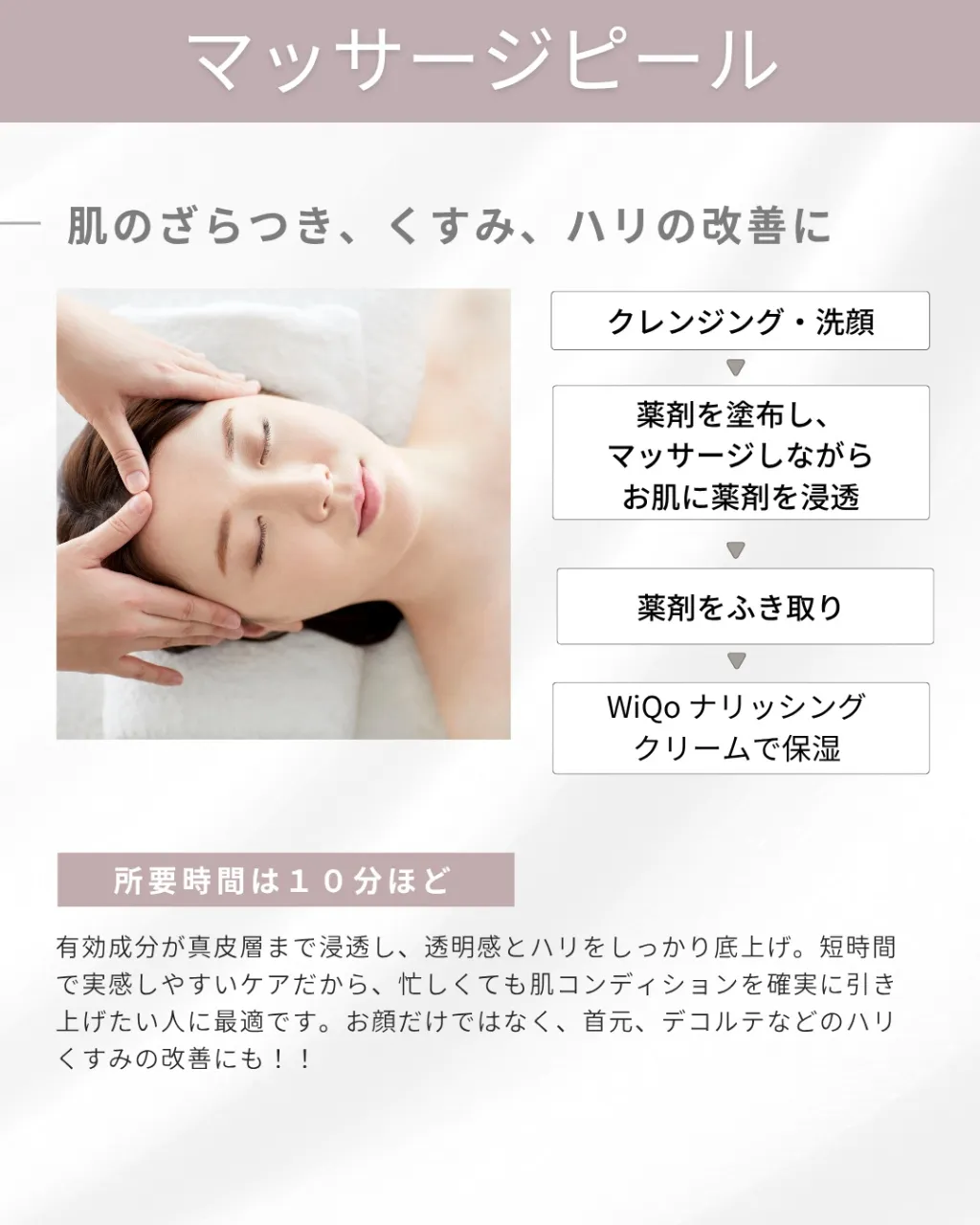 11月30日までの期間限定で、マッサージピール・エレクトロポ...